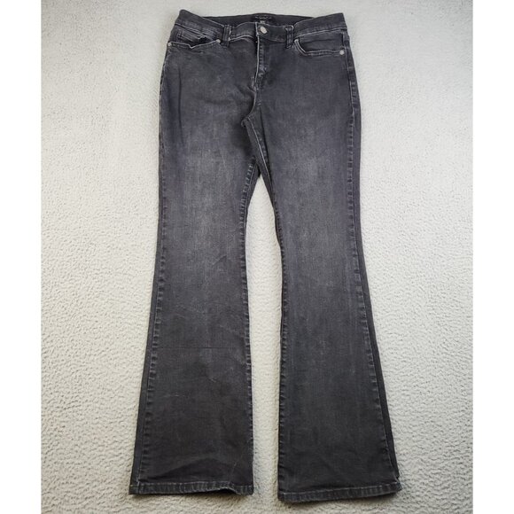 Banana Republic Denim - Banana Republic Jeans Women's 31/12 Bootcut Black Denim Pants Stretch Flare